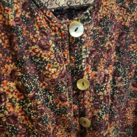 Mimi Chica Floral Print Boho Romper Size Medium - Picture 3 of 14